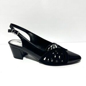 Easy Street Womens Bizzy Slingback Heels Size 7.5 M